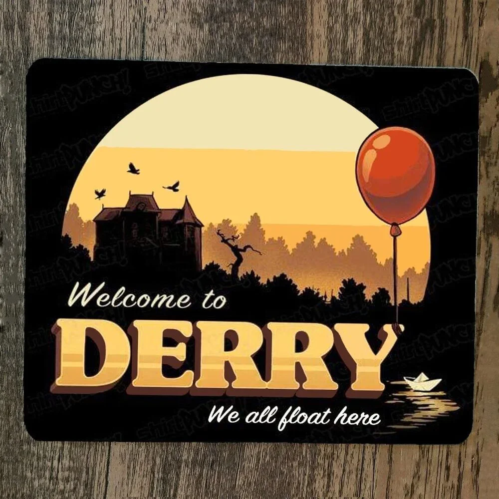 Mouse Pad Welcome To Derry We All Float Down Here‎